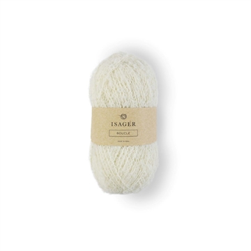 ISAGER BOUCLE-E0 hvid